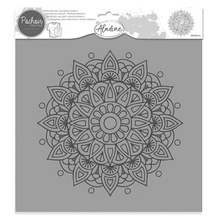 Termék főképe Plastová šablona AladinE - Mandala 28 x 28 cm