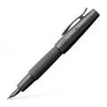 e-motion töltőtoll Pure Black B, fekete Faber Castell (148623)