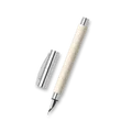 Faber-Castell Ambition Precious Resin Cinematic White töltőtoll, F hegyű