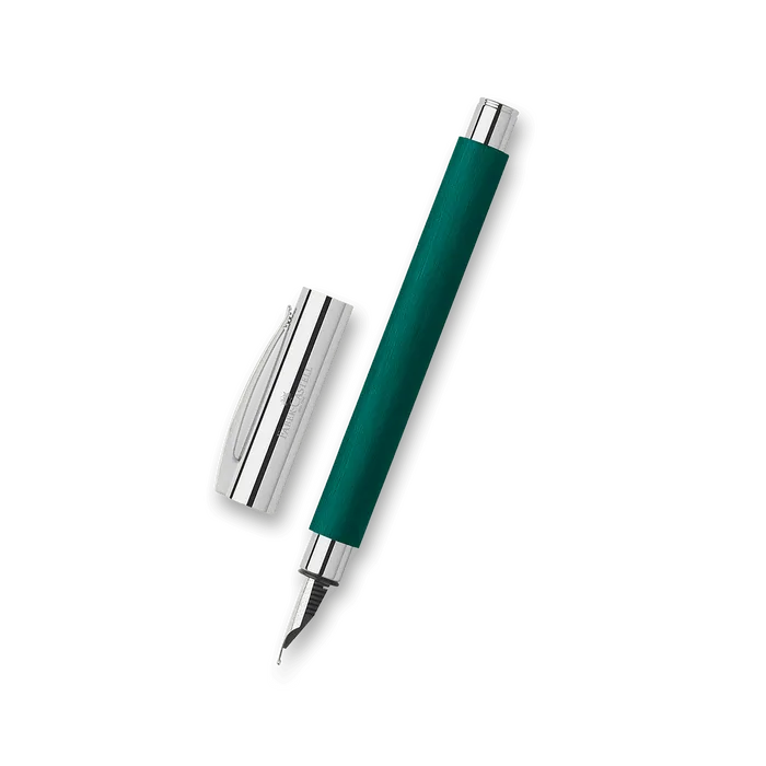 Termék főképe Plnicí pero Faber-Castell Ambition Precious Resin Soft Teal - hrot M