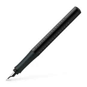 Töltőtoll Grip 2010, F, fekete Faber-Castell 140818