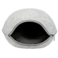 Következő termékkép LUNA filcbarlang cipzárral 40 x 24 x 46 cm világosszürke