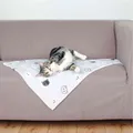 Következő termékkép Plüss takaró MIMI 70 x 50 cm szürke macskafejekkel