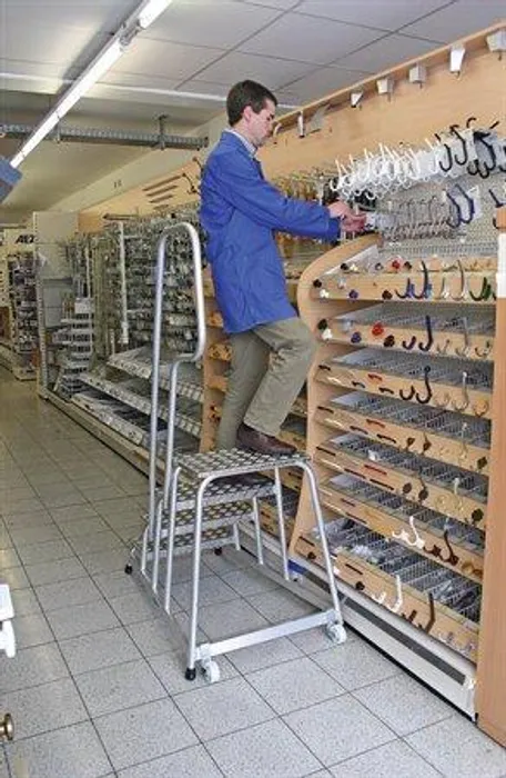 Termék főképe Podesta, hliníková, 4 schody, KRAUSE "Step Top"