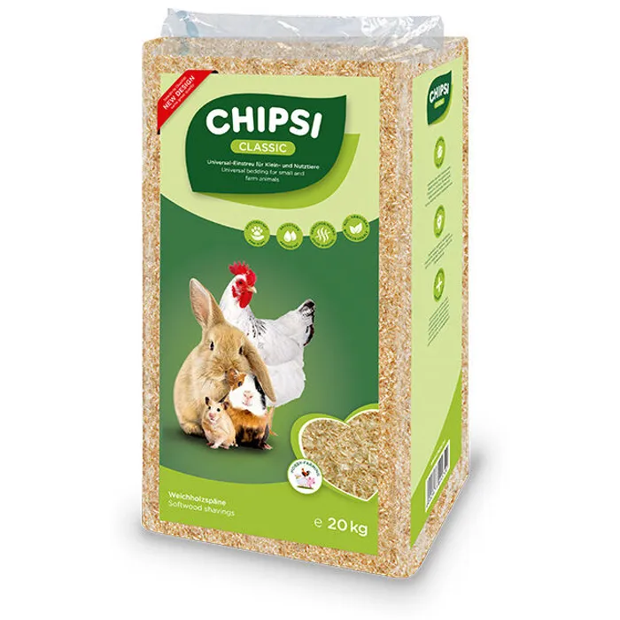 Termék főképe Podestýlka CHIPSI CLASSIC / TIERWOHL CLASSIC 20 kg (400 l)