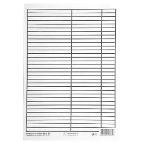Lazy pad A4 vonal rendes