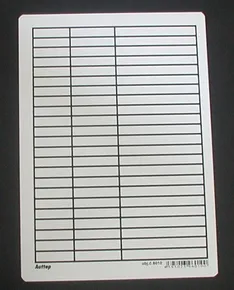Sloth pad A5 vonal - kemény PVC