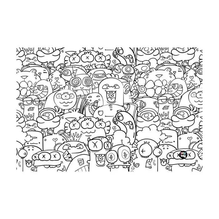 Termék főképe Podložka na stůl PP 60x40cm Monsters