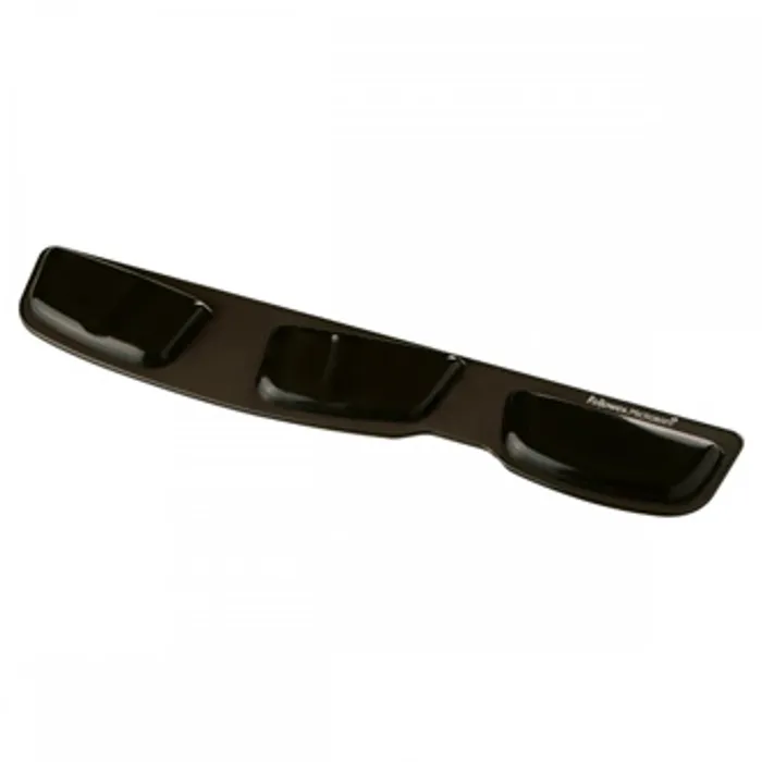 Termék főképe Podložka pod klávesnici Fellowes Health-V Crystal, ergonomická, gelová, černá, 46.6x8.6 c