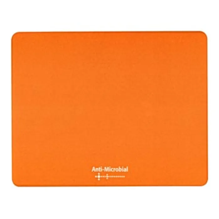 Termék főképe Podložka pod myš, Polyprolylen, oranžová, 24x19cm, 0.4mm, Logo, antimikrobiální