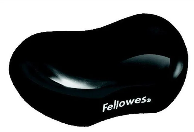 Termék főképe Podložka pod zápěstí CRYSTAL, ergonomická, gelová, černá, Fellowes
