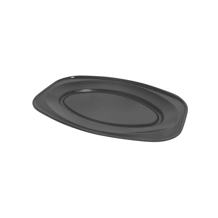 Termék főképe Podnos oválný černý 45 x 30,5 cm (EPS) [10 ks] - pěnový