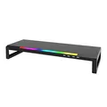 Következő termékkép Monitor állvány, DZ-01, 4x USB Hub 2.0, fekete, műanyag, 20 kg kapacitás, Marvo, Rainbow
