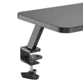 Következő termékkép Talapzat a monitor alatt, asztalra rögzíthető, fekete, acél, forgácslap, 20 kg teherbírás, P