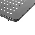 Következő termékkép Állvány a monitor alatt, hely a billentyűzetnek, fekete, acél-műanyag, 20 kg terhelhetőség, Powerton