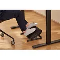 Következő termékkép Lábtámasz, levehető puha párna, fekete, acél, 25 kg teherbírás, Powerton