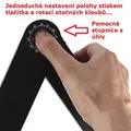 Notebook alátét, 360°-os forgatható, ezüst, alumínium-műanyag, 10 kg hordozhatóság
