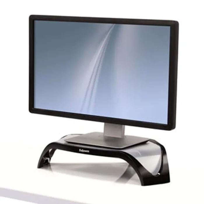 Termék főképe Podstavec Smart Suites pod monitor, nastavitelná výška, černo-stříbrný, plast, 10 kg nosn