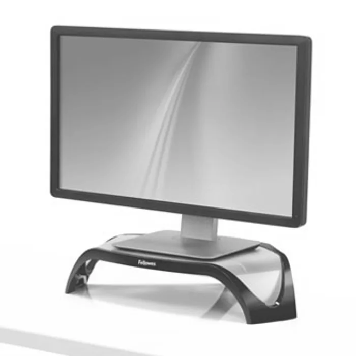 Termék főképe Podstavec Smart Suites pod monitor, nastavitelná výška, černo-stříbrný, plast, 10 kg nosn