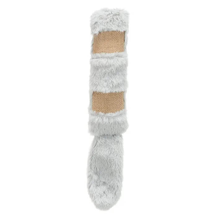 Termék főképe Poduška s ocasem XXL, plyš/juta/catnip, šusticí, 39cm