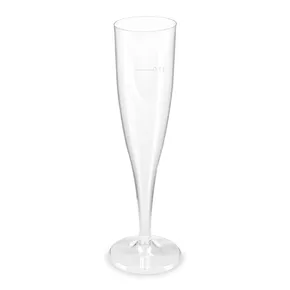 Egyrészes pezsgőspohár 0,1 l [10 db]