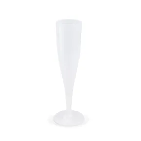 Műanyag pezsgős pohár (PP) újrahasználható átmérő 63mm 0,1L [10 db]