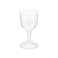 Műanyag boros pohár (PS) két darabos átmérő 65mm 0,1L [6 db]