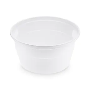 Leveses csésze fehér (PP) 500 ml, átmérő 127 mm [50 db]
