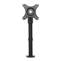 Állítható monitortartó, 10 kg, bilincs, 17"-30", forgatható, fekete