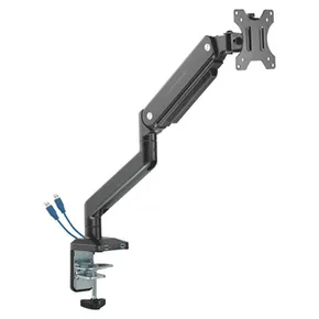 Állítható tartó ULTRADESK BRANCH Single monitorhoz, 10 kg, asztali bilincs és tömítés,