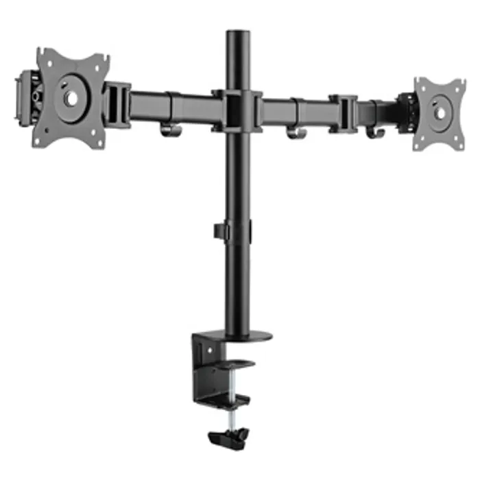 Termék főképe Polohovatelný držák ULTRADESK SKELETON Double pro 2 monitory, 16KG, svorka a průchodka st