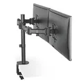 Állítható konzol ULTRADESK SKELETON Double 2 monitorhoz, 16 kg, bilincs és tömítőgyűrű