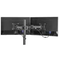 Állítható konzol ULTRADESK SKELETON Double 2 monitorhoz, 16 kg, bilincs és tömítőgyűrű