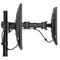 Állítható konzol ULTRADESK SKELETON Double 2 monitorhoz, 16 kg, bilincs és tömítőgyűrű