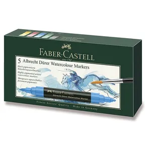 Albrecht Dürer akvarell marker, papírdoboz 5 db Faber-Castell 160305