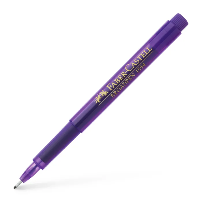 Termék főképe Popisovač Broadpen 1554, fialová  Faber Castell (155436)