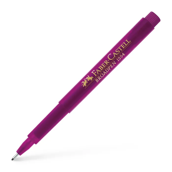 Termék főképe Popisovač Broadpen 1554, magenta Faber Castell 155437