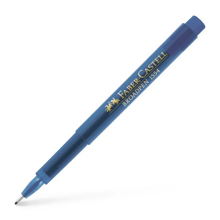 Termék főképe Popisovač Broadpen 1554, tmavě modrá Faber Castell 155447