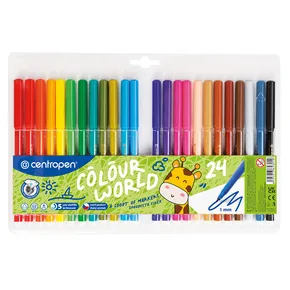 Marker CENTROPEN 7550 készlet 24 színből (markerek)