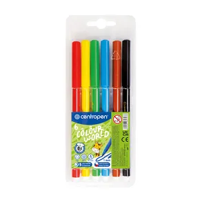 CENTROPEN 7550 jelölőkészlet 6 színből (markerek)