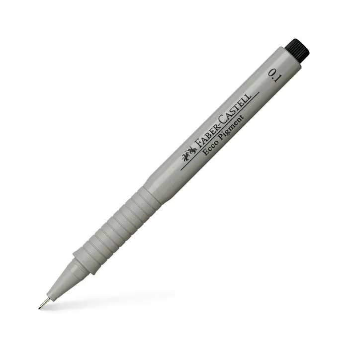 Termék főképe Popisovač Ecco Pigment  0.1, černá Faber Castell (166199)