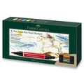 Faber-Castell 162005 Pitt Artist Pen Dual Marker készlet 5 db-os