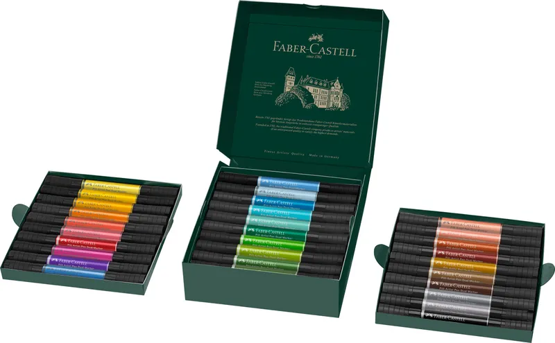 Termék főképe Popisovač Faber-Castell 162030 Pitt Artist Pen Dual Marker sada 30 ks