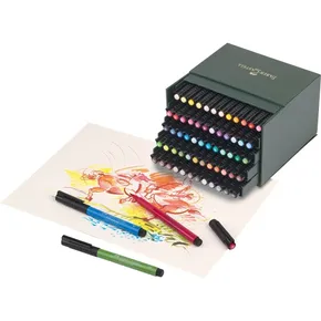 Faber-Castell 167150 Pitt Artist toll ecset készlet 60 db, stúdió doboz