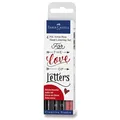 Faber-Castell 267115 Pitt Artist tollbetűs kézi felirat 4 db