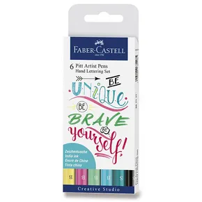 Faber-Castell 267116 Pitt Artist tollbetűs 6 darabos, pasztell készlet