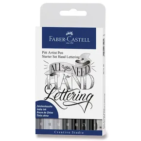 Faber-Castell 267118 Pitt Artist tollbetűs kézi felirat 9 db