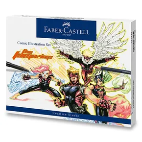 Marker Faber-Castell 167195 Comic Illusztrációs készlet, 15 db