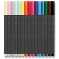 Következő termékkép Faber-Castell Finepen marker, 15 db, fémdoboz