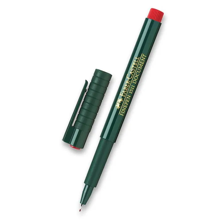 Termék főképe Popisovač Faber-Castell Finepen 1511 červený